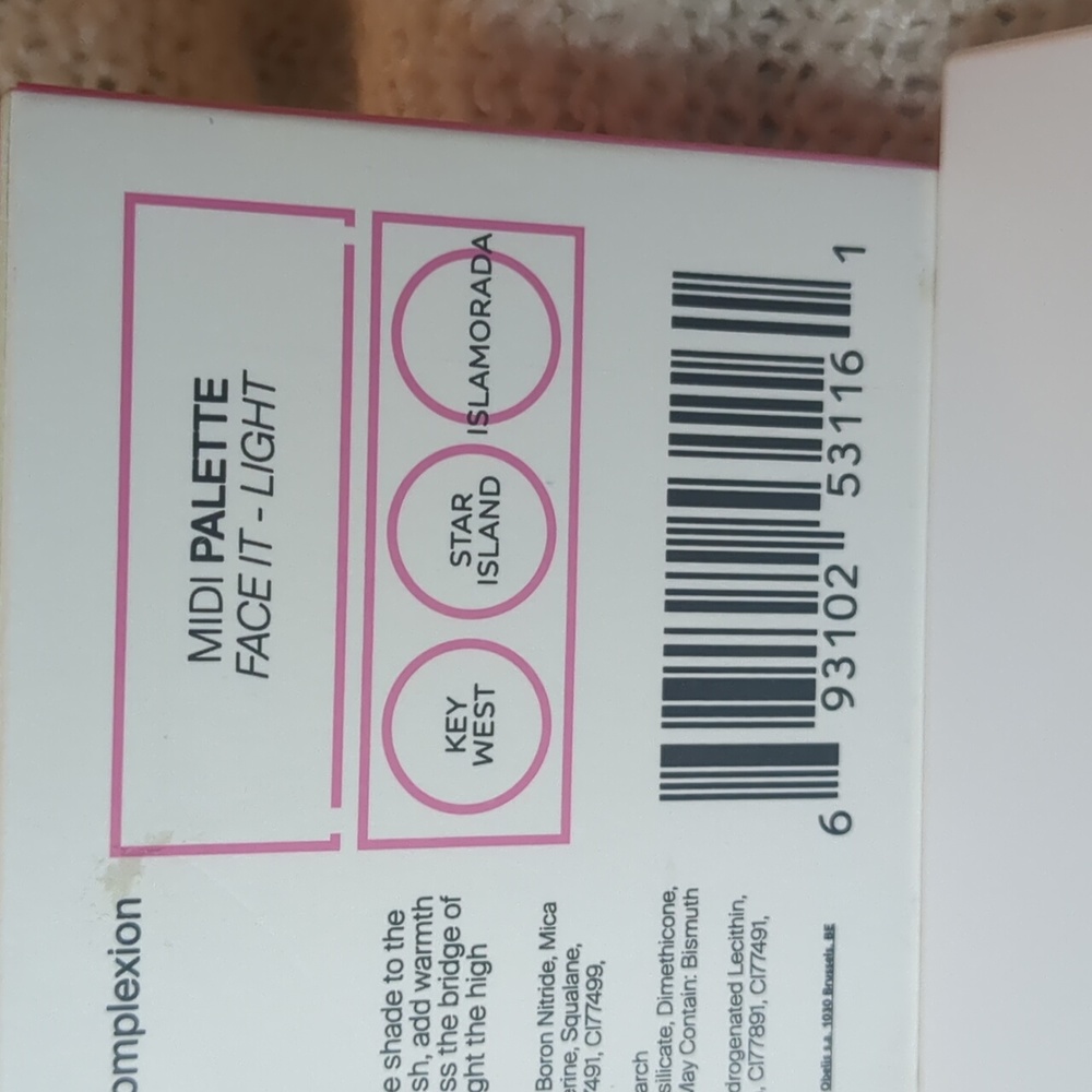 OFRA Face It Midi Palette in LIGHT, 12g/042oz(3x 4g/0.14) - Picture 10 of 11